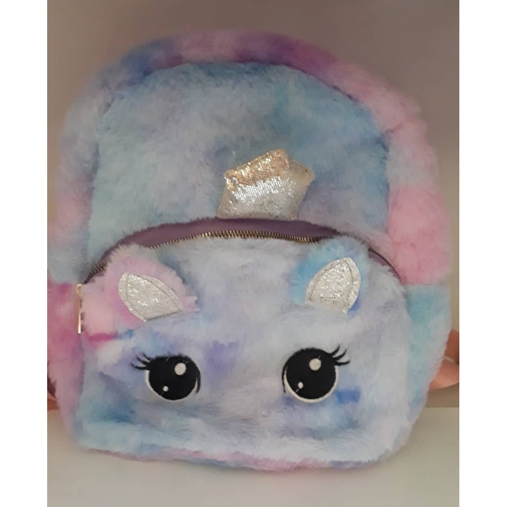 BOLSO DE PELUCHE TELA PARA DAMA NIÑA