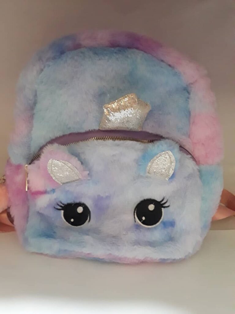 BOLSO DE PELUCHE TELA PARA DAMA NIÑA