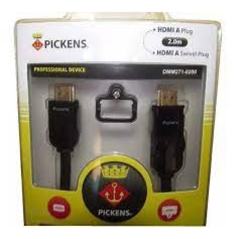 Cable Hdmi 2 Metros Giratorio Pickens