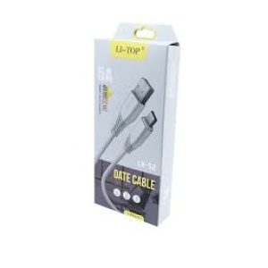 CABLE PARA CELULAR MICRO USB GRUESO LITOP LX-52 1MTS 5A MICRO