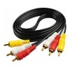 CABLE DE AUDIO 3 RCA A 3 RCA MACHO