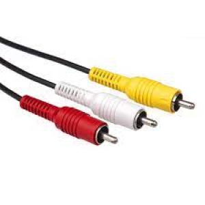 CABLE DE AUDIO 3 RCA A 3 RCA MACHO