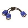 WCV-43-2 Cable VGA P/Conectar 2 Monitor,