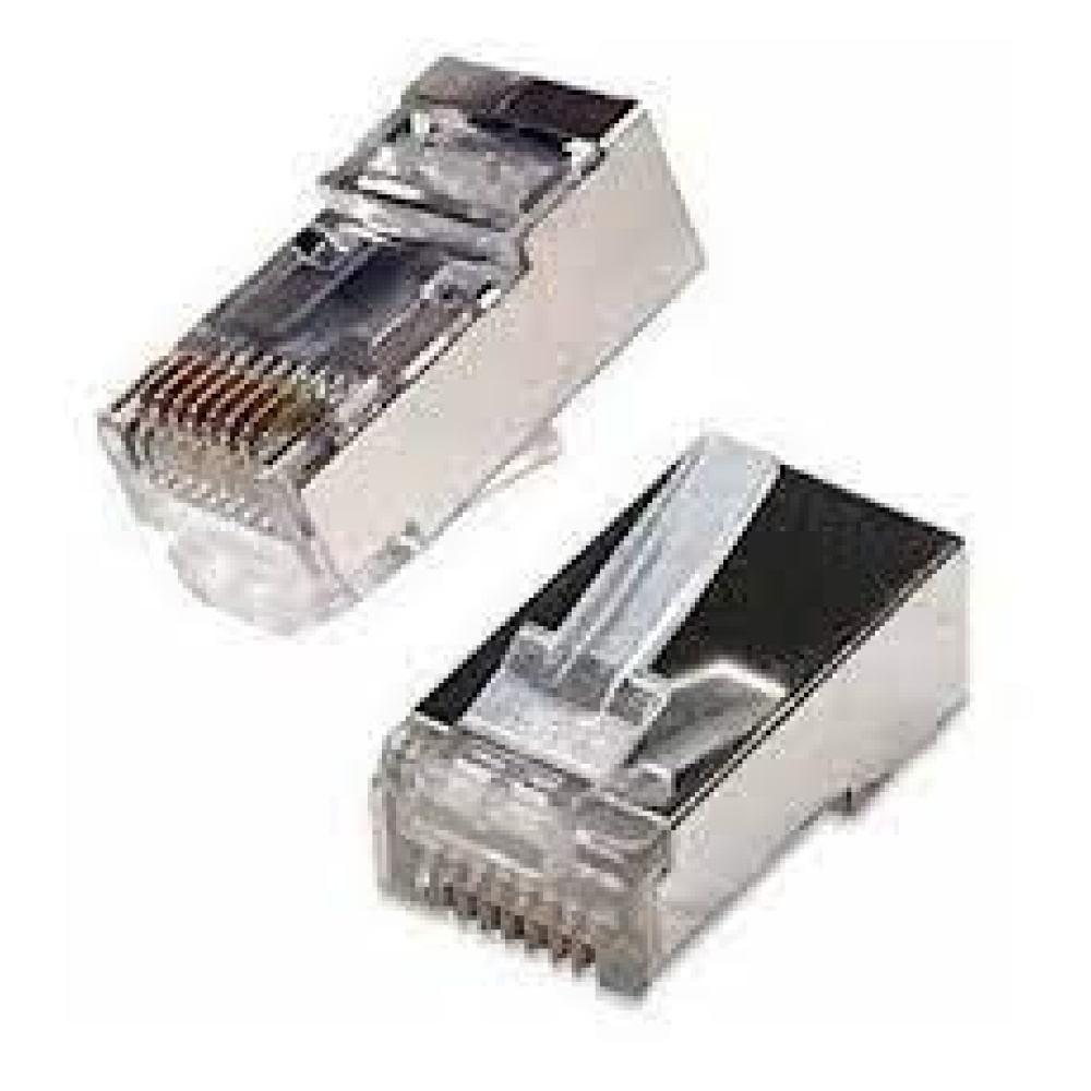 CONECTORES RJ45 CAT5 BLINDADO POR UNIDADES