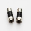 Conector Rg6 A Compresion Para Cable Coaxial Televisión