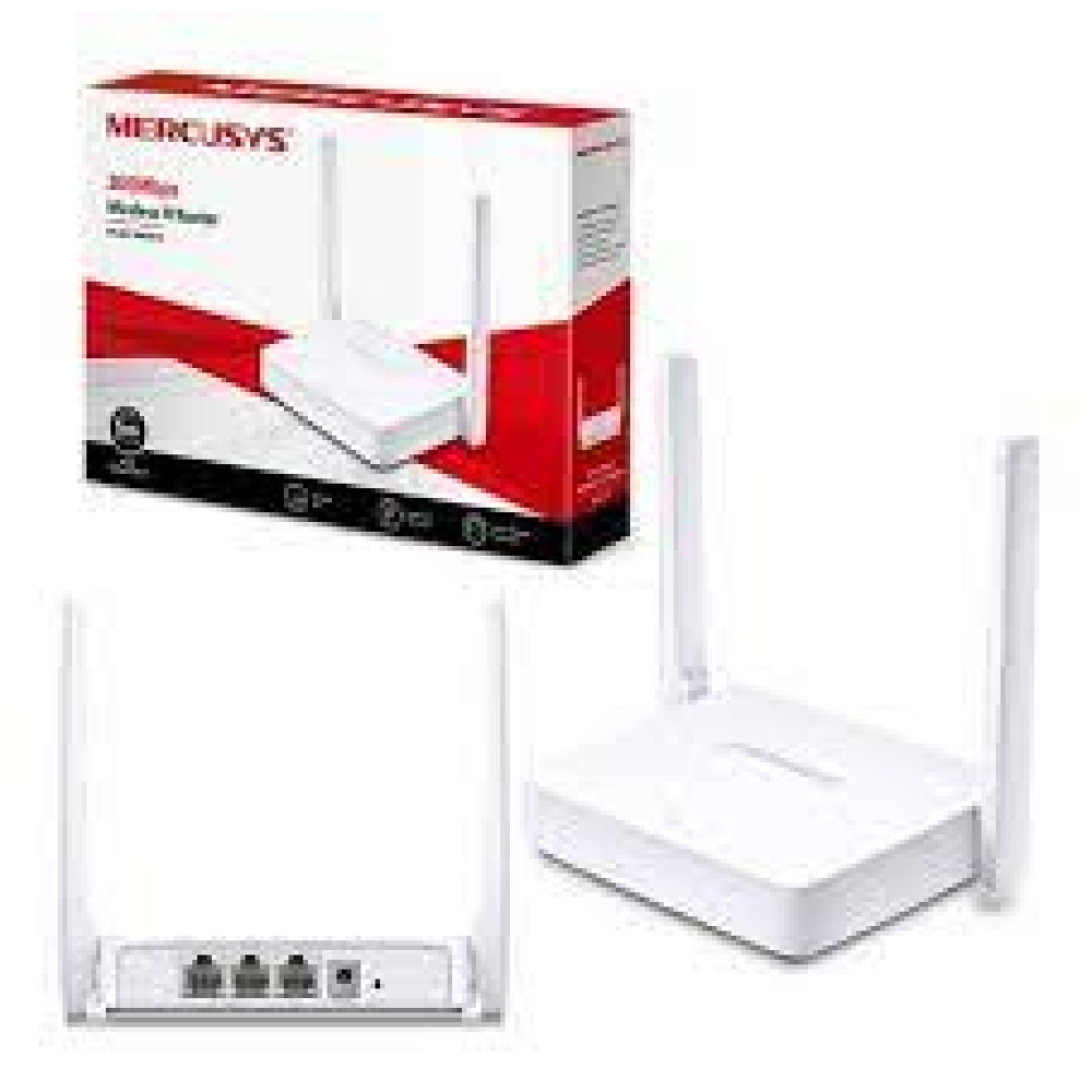 Modem Router Wifi Aba Adsl2 Mercusys Mw300d 2 Antenas