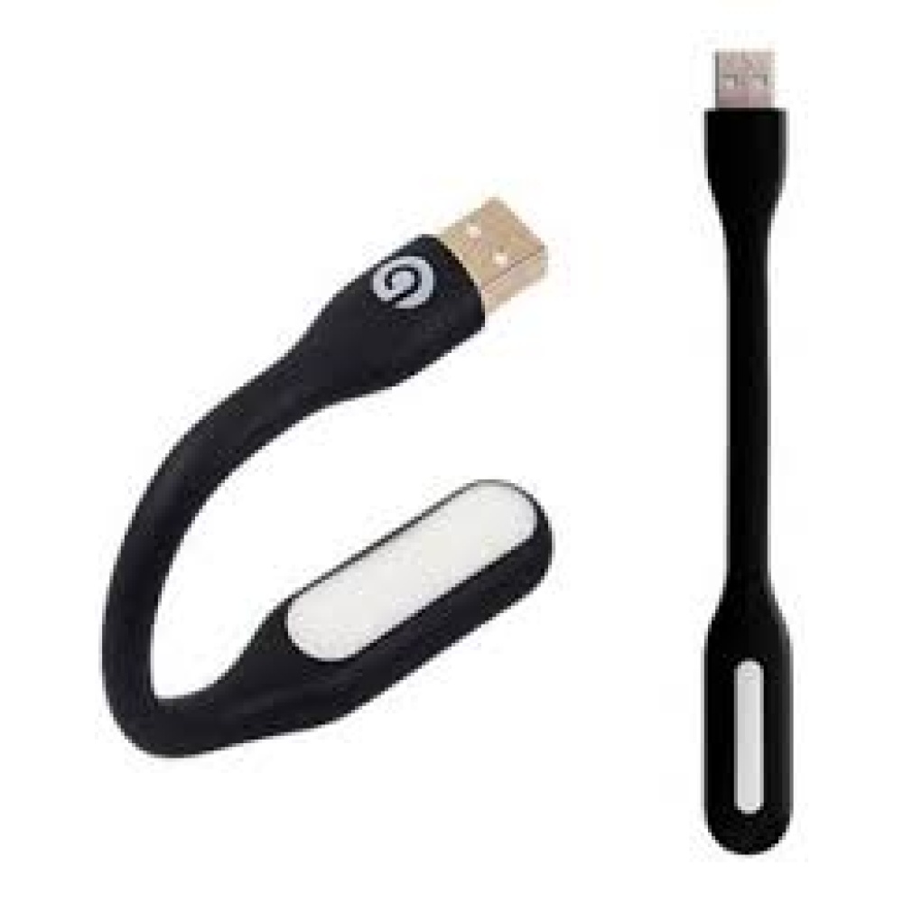 Mini Lámpara Gio Lu100 Usb Led Flexible Laptop Color Negro