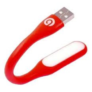 Mini Lampara Led Usb Gio Lu100 Flexible Linterna Luz Laptop