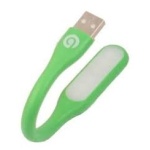 Mini Lámpara Gio Lu100 Usb Led Flexible Laptop Color Verde