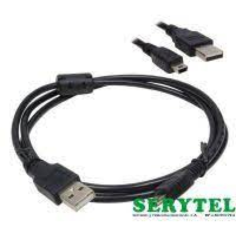 Cable Usb To Mini Usb 5pin Y Usb P/Reproductor De Disco Duro (Wl-97)