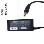 CARGADOR DE LAPTOP ACER 19V 3.42A PUNTA AMARILLO 5.5X1.7MM