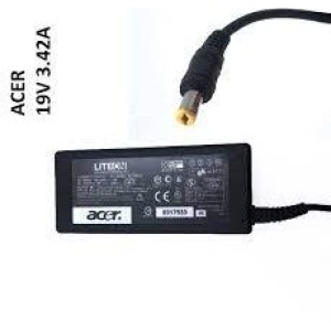 CARGADOR DE LAPTOP ACER 19V 3.42A PUNTA AMARILLO 5.5X1.7MM