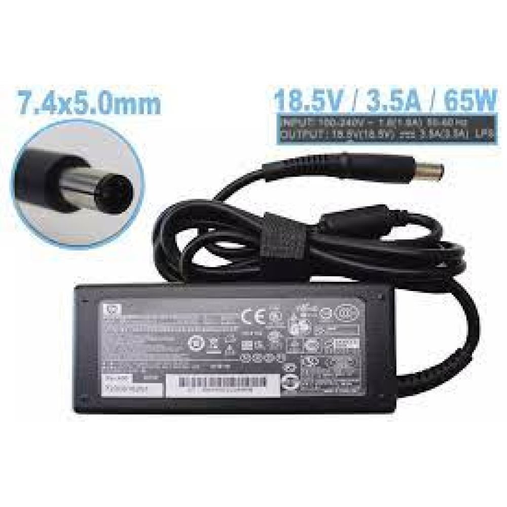 cargador de laptop hp 18,5v 3,5a 7.4x 5,0mm con aguja