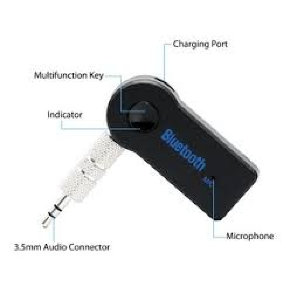 Receptor Bluetooth Adaptado Música Carro Portable Recargable - Imagen 4