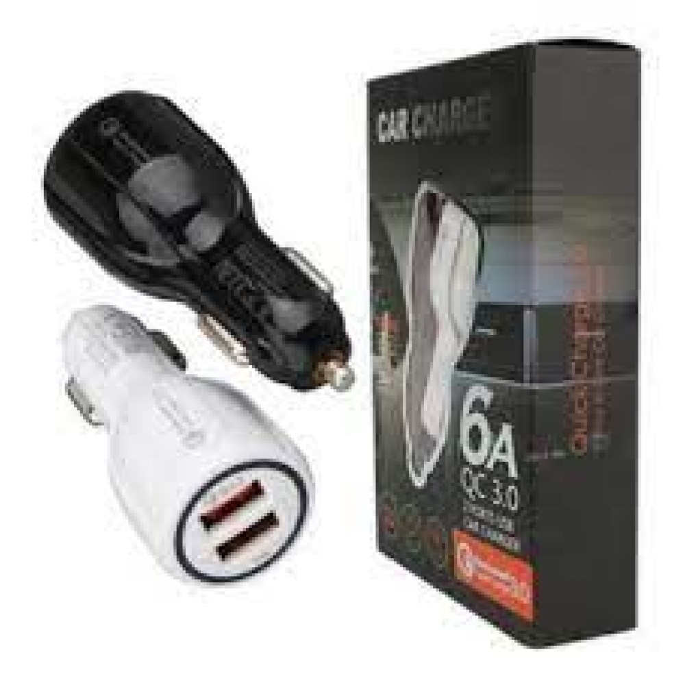 Cargador Celular Carro Usb 3a 35w