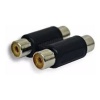 CONECTOR ADAPTADOR UNION DOBLE RCA HEMBRA