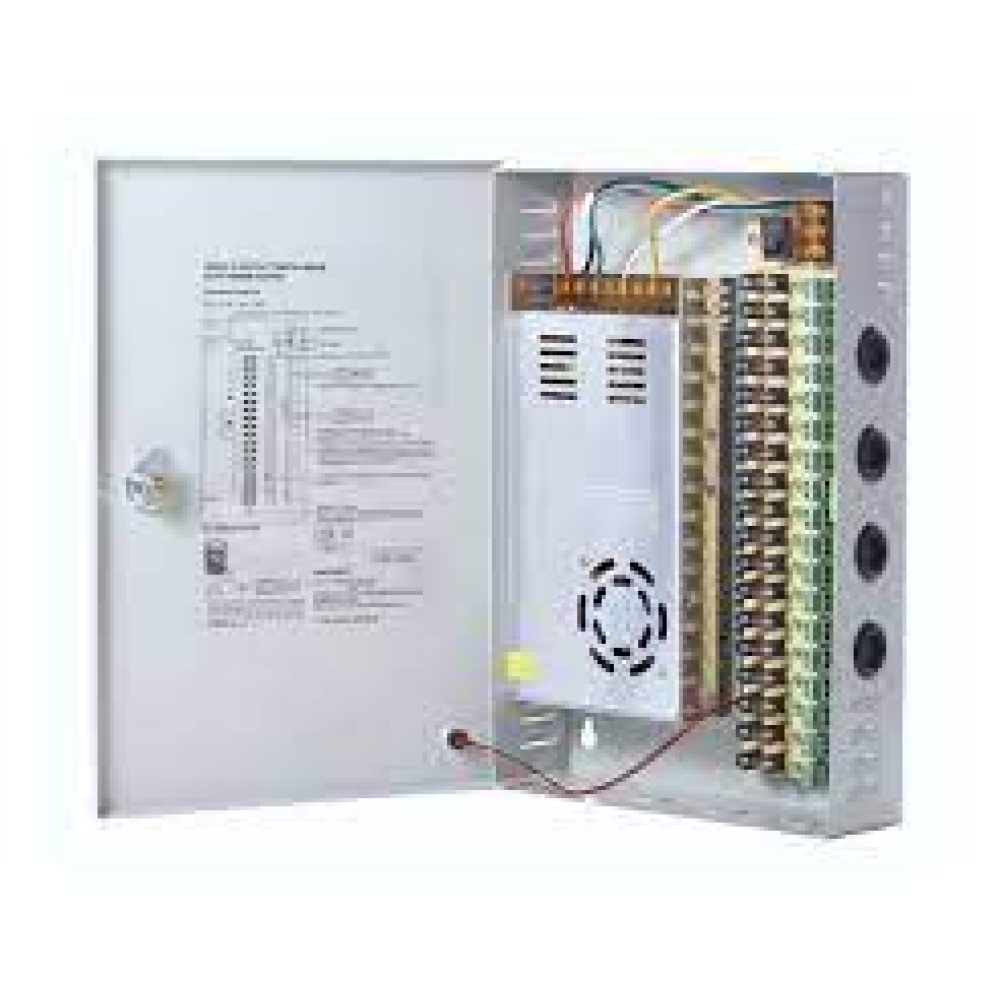 Fuente De Poder Centralizada Box 9 Canales 10 Amp