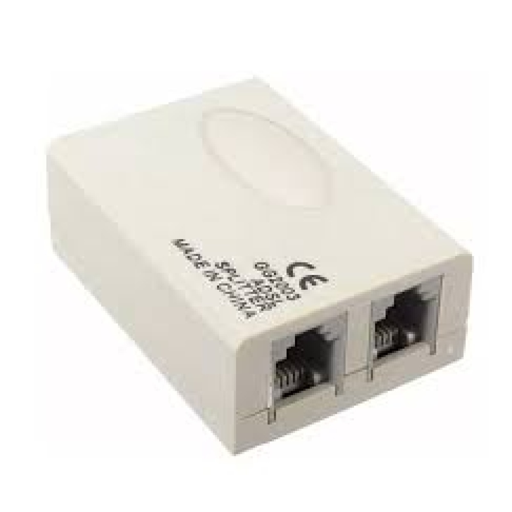 FILTRO ADSL SPLITTER TELEFONO INTERNET ABA PUNTO DE VENTA