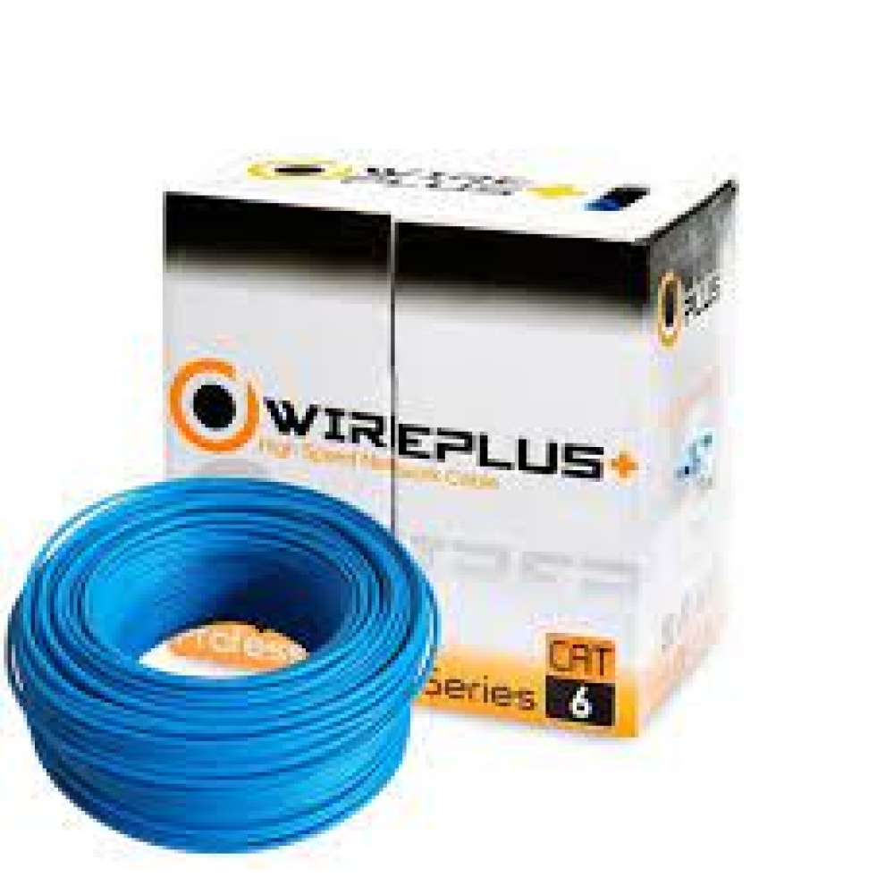 Bobina Cable utp Cat6 Wireplus 100 Metros 70/30 Interiores