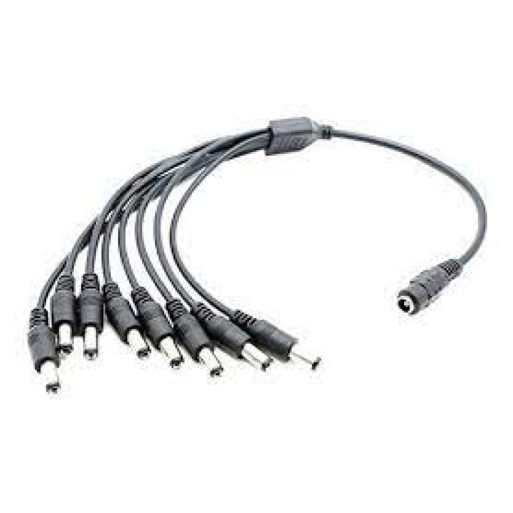 cable splitter pulpo divisor corriente 1 hembra a 8 machos