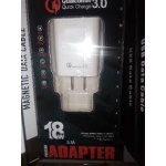 Taco Cargador Telefónico 3.0 18w Usb con cable tipo C