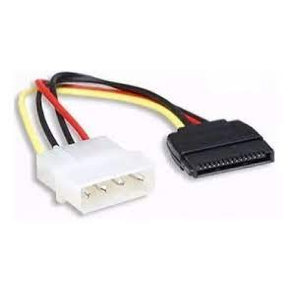 Cable Sata De Corriente Poder Molex A Sata Corriente 4 Pines