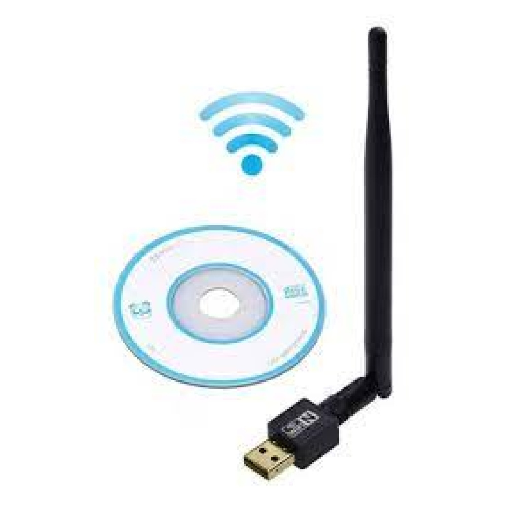 ANTENA RED USB WIFI DE 600 MBPS CON CD