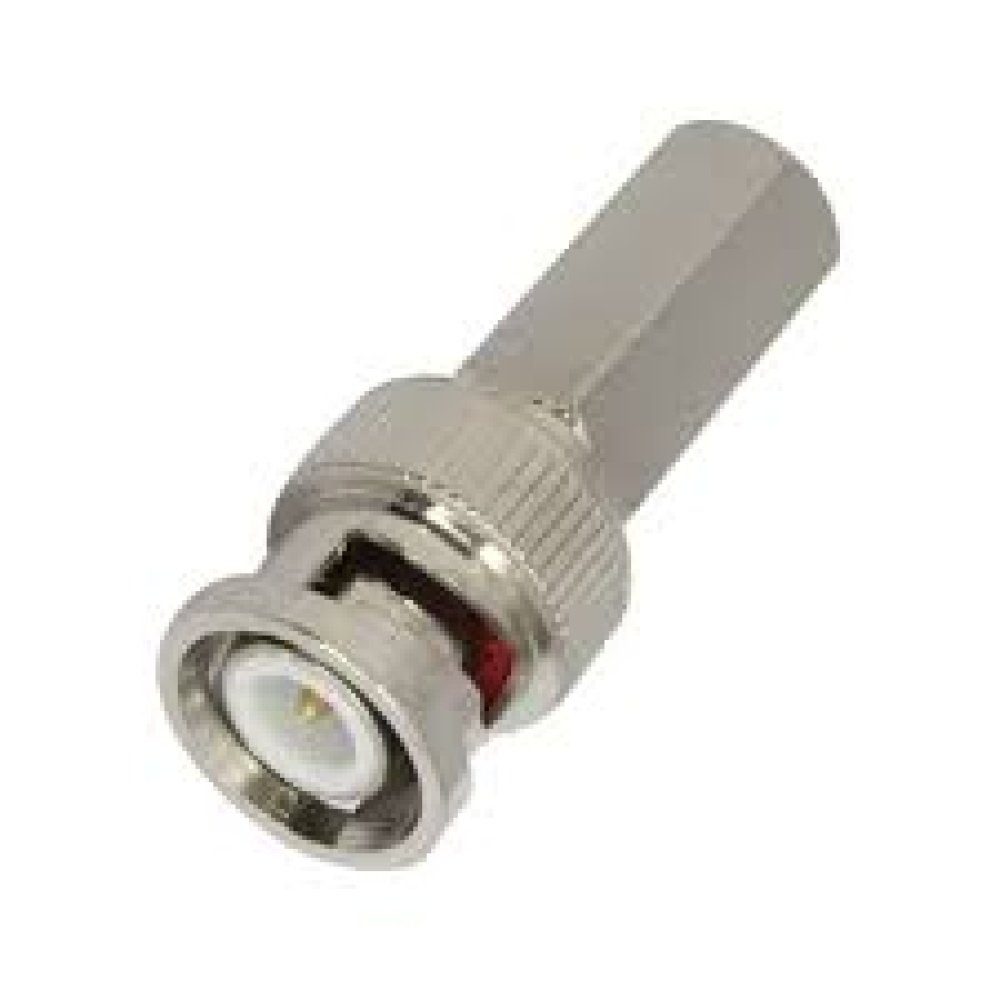 Conector Bnc Rg6 Enroscadle Coaxial Cctv Cámara Por Unidad