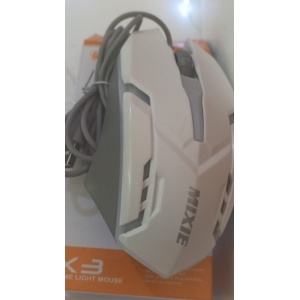 Mouse Mixie Usb. Optical Modelo X3 Blanco