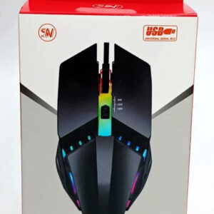 Mouse usb cableado x3 con luces