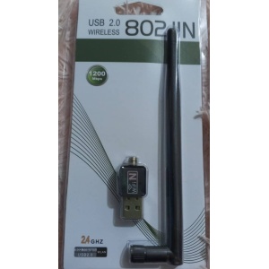 ANTENA RED USB WIFI DE 1200 MBPS CON CD