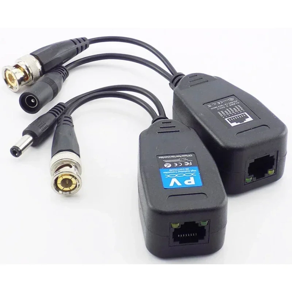 Video Balun Rj45 Pasivo Por Par Hd Hd Pv/pvd Pva/