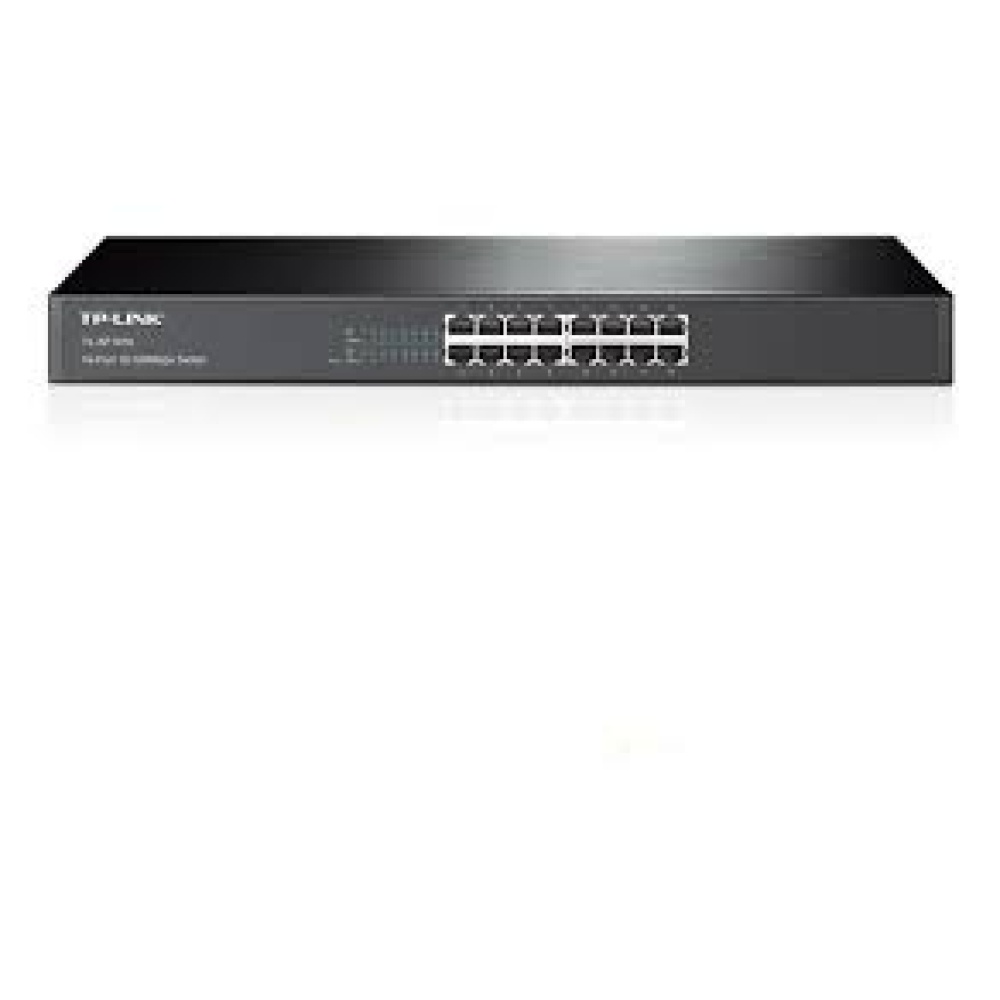 Switch 16ptos | 10/100mbps | Tp-link | Sf-1016d | Rackmount.