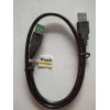 Características principales Marca del cable WASH Modelo del cable WL-97-2A Conector de entrada USB A Conector de salida USB A Otros Largo del cable: 50 cm Descripción CABLE WASH USB A a USB A para reproductor de disco duro 50 cm, color negro