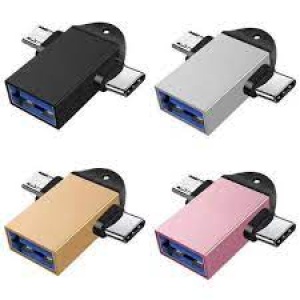 Adaptador Micro USB OTG tipo C de 2 pulg. 1