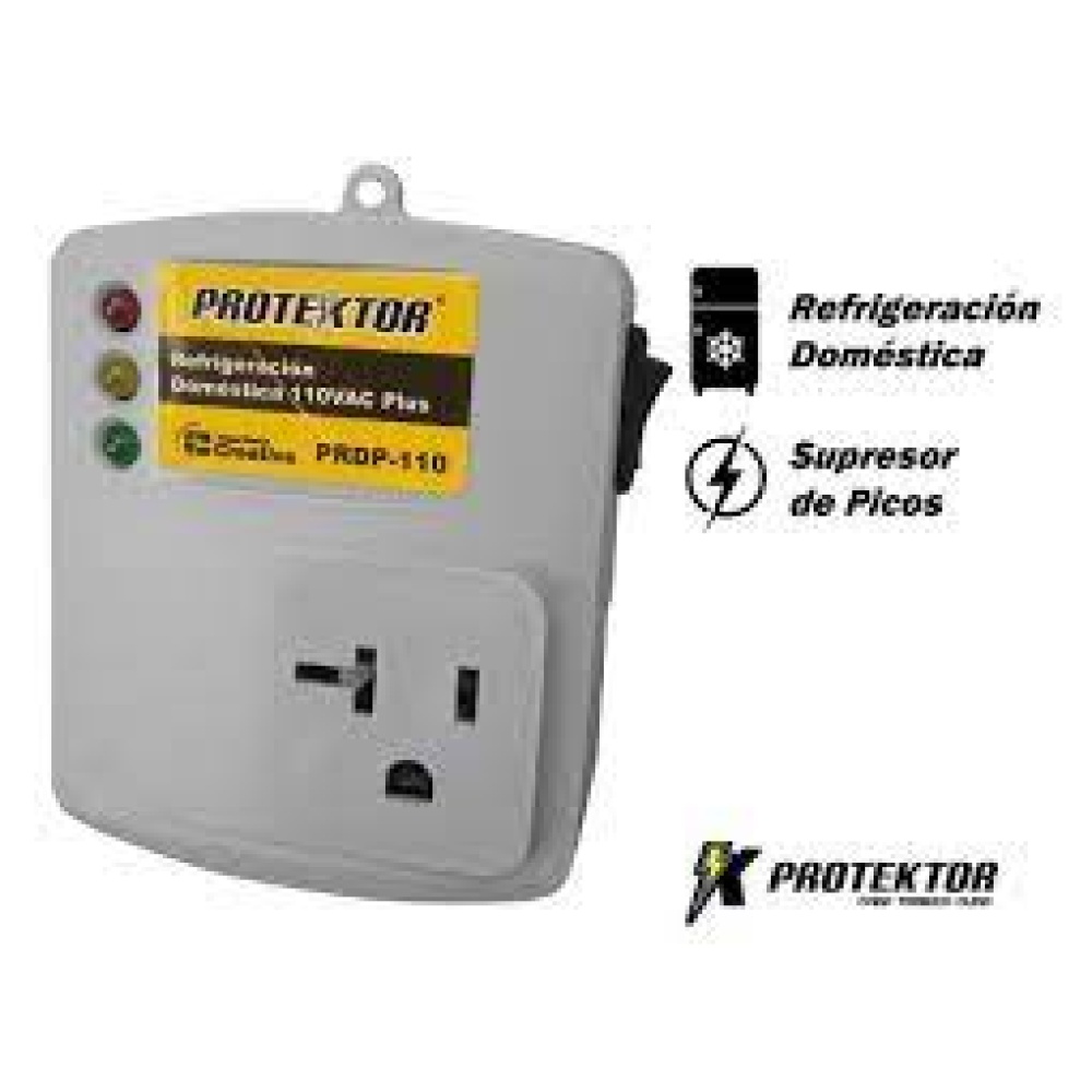 Protector de Voltaje Refrigeración Doméstica 110 Vac Plus Prdp-110