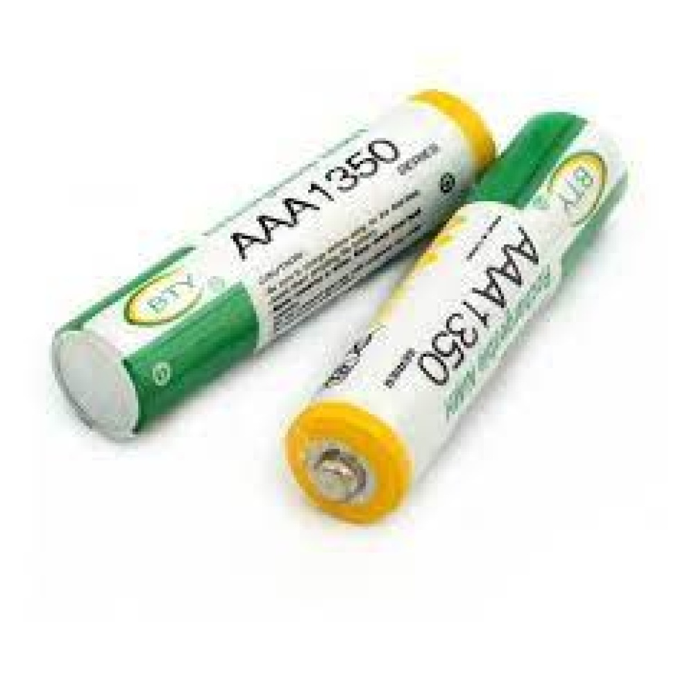 PILAS RECARGABLES AAA BTY 1350 mAh 2 UNIDADES