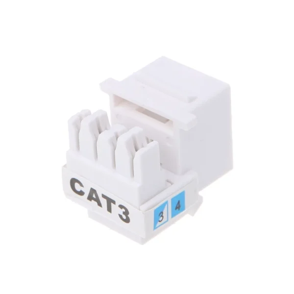 Jack Coupler Rj11 Cat3 telefónico Roseta