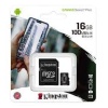 Memoria Micro Sd Kingston 16 Gb 100% Clase 10