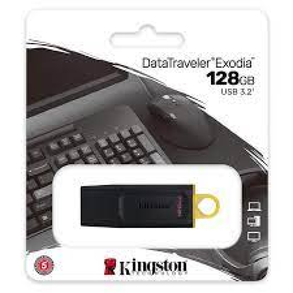 pendrive Kingston 128 gb Datatraveler exodia usb 3.2