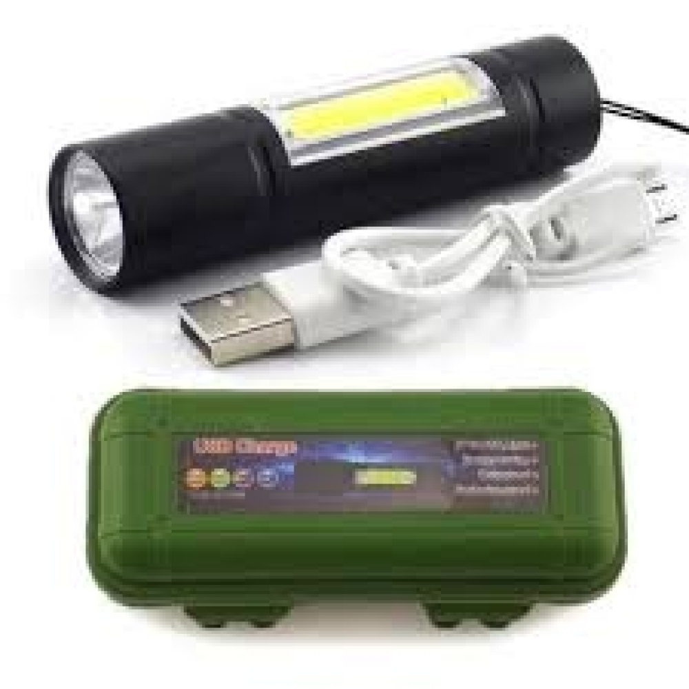 Linterna Recargable Usb Led LINTERNA