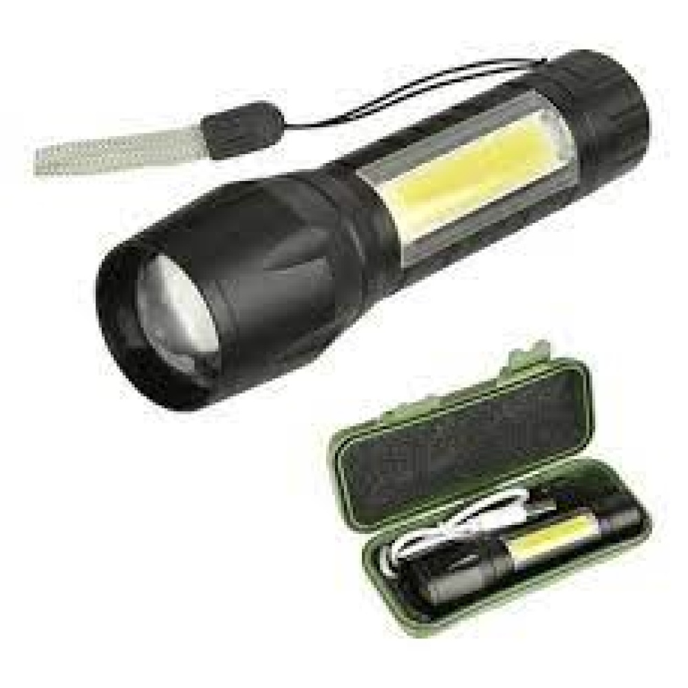 Linterna Recargable Usb Led LINTERNA