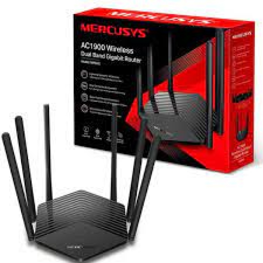 Router Mercusys Mr50g Ac1900 Dualband 2.4ghz 5ghz 6 Antenas