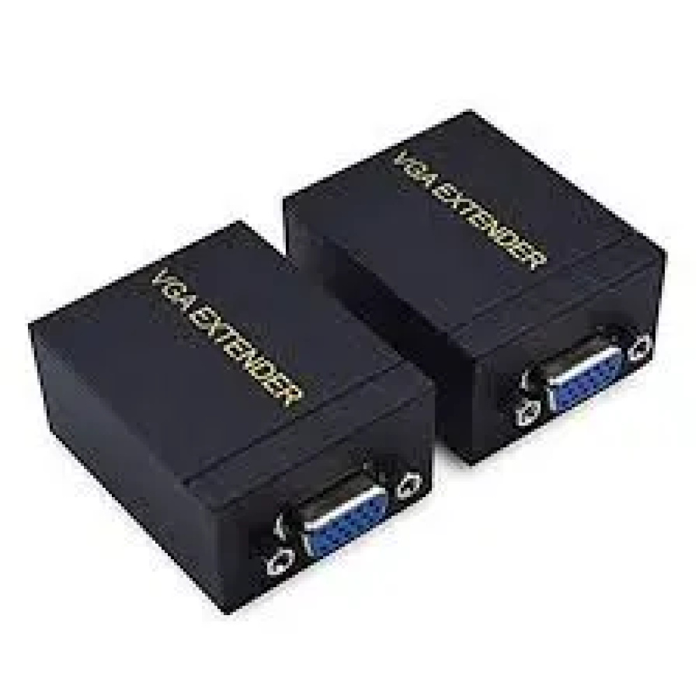 Extensor VGA a RJ45 TX Y RX 60M en Caja