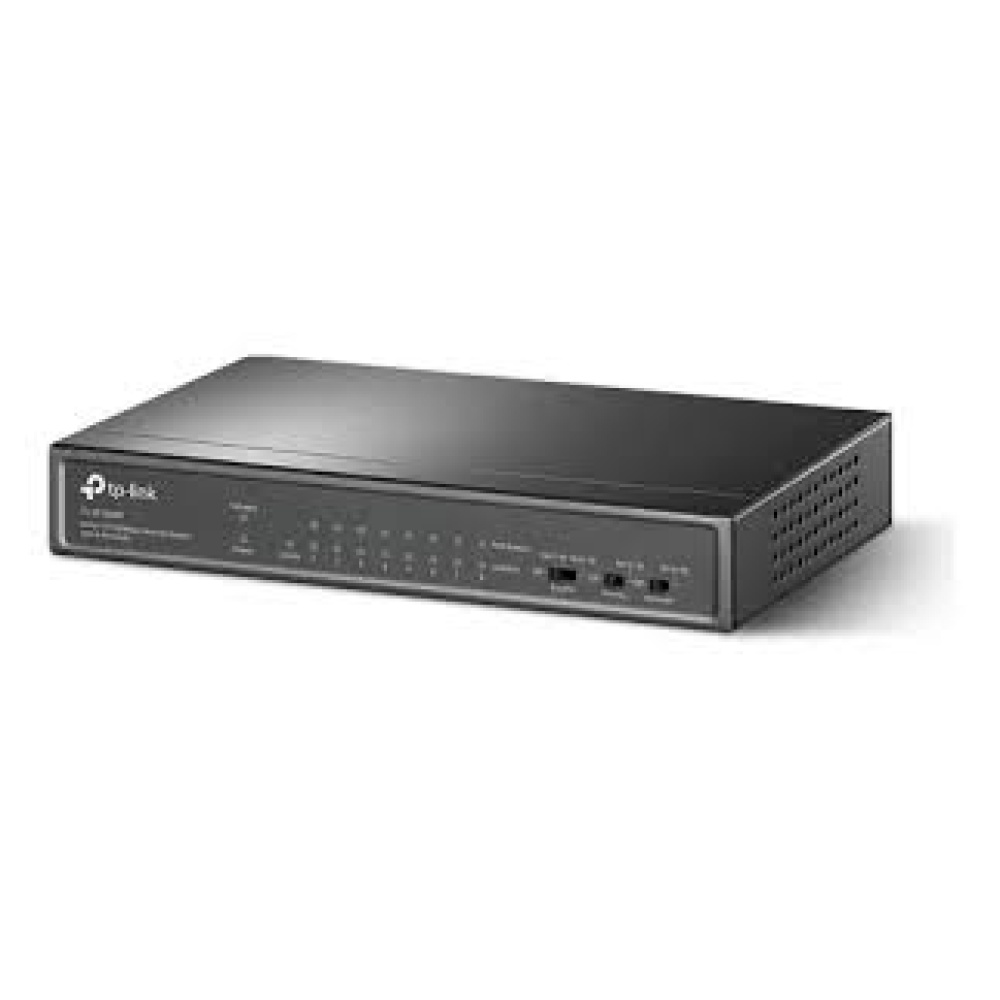 Switch 9 Puertos Tp-link Tl-sf1009p (8 Puertos PoE)