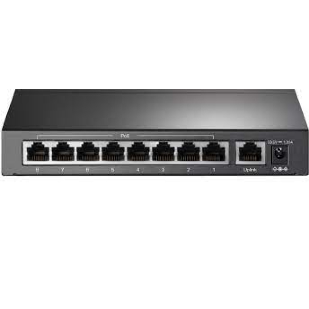 Switch 9 Puertos Tp-link Tl-sf1009p - Alimenta y conecta hasta 8 dispositivos PoE