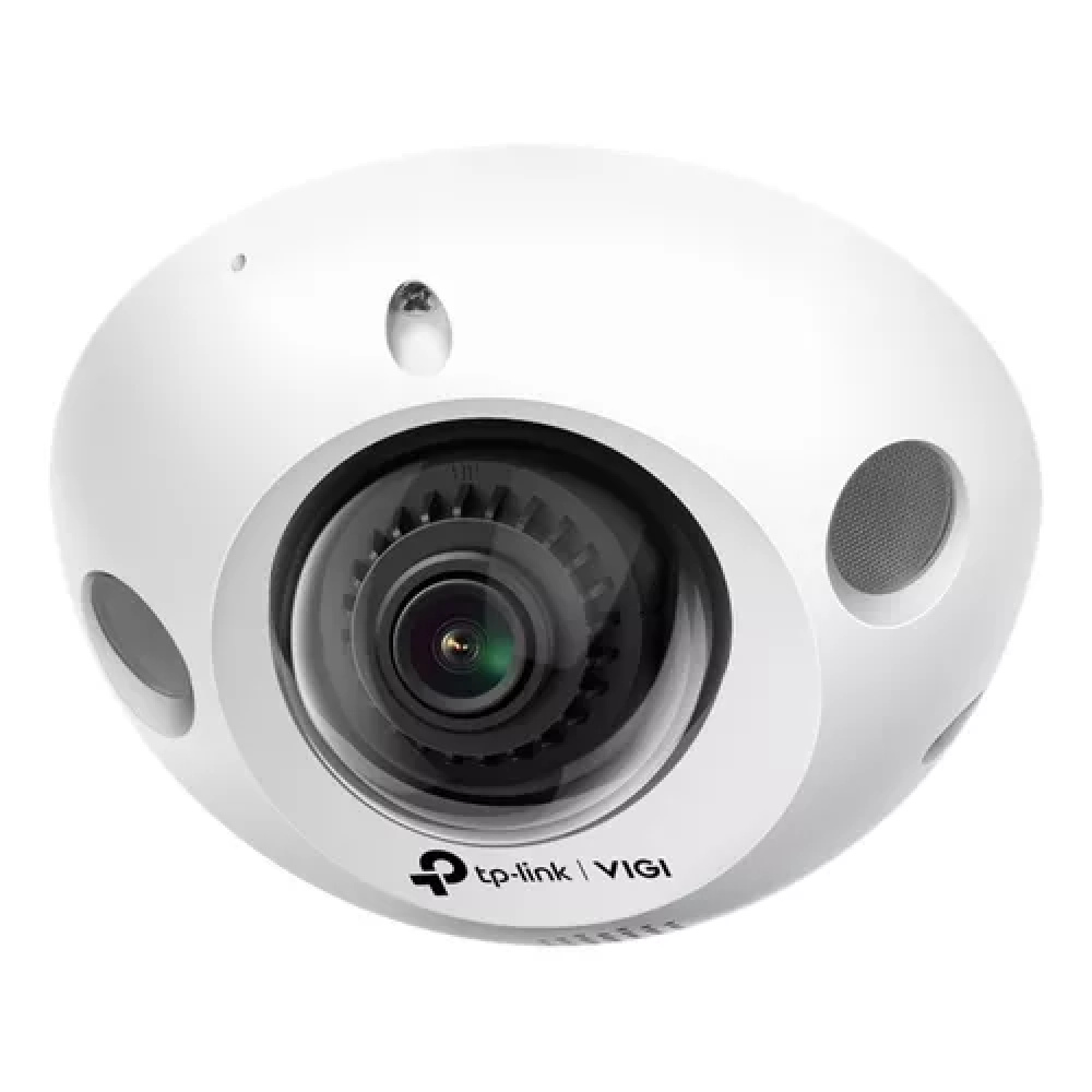 Cámara de video vigilancia Mini Domo IP PoE HD 3MP TP-LINK – VIGI C230I, resolución de 3MP, instalación fácil y tecnología PoE.