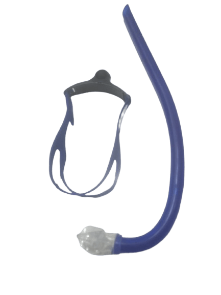 Tubo de natación de respiración de Snorkel de silicona de cabeza frontal  para entrenamiento DE BUCEO BAJO el agua, equipo de buceo de respiración