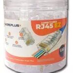 Conector RJ45 Cat5 Pass Through Wireplus EZ