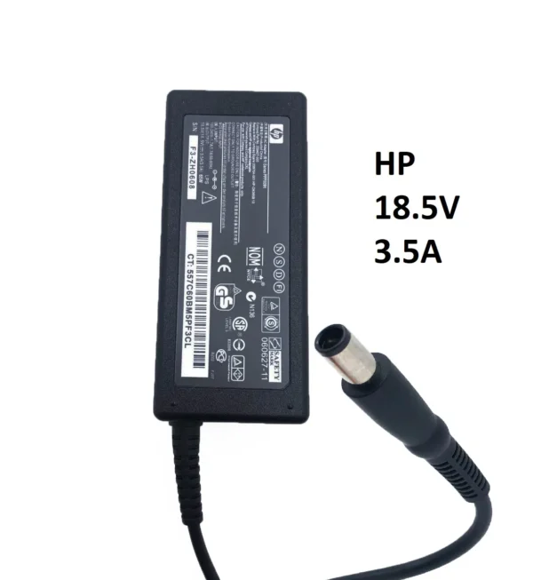 Cargador de Laptop HP Compaq 18.5v 3.5a 5.5×2.5mm